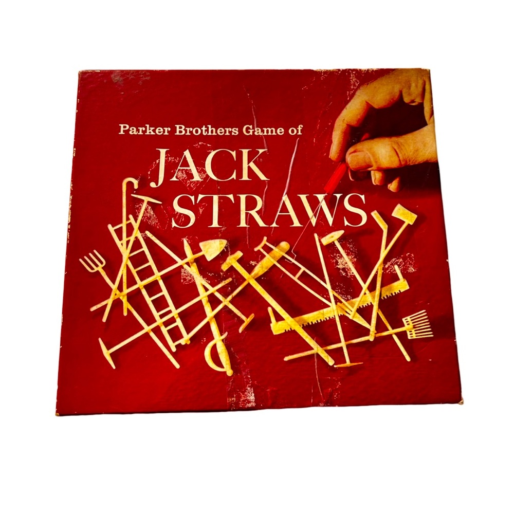 Vintage 1970’s Jack Straws Dexterity Game by Parker Brothers.
